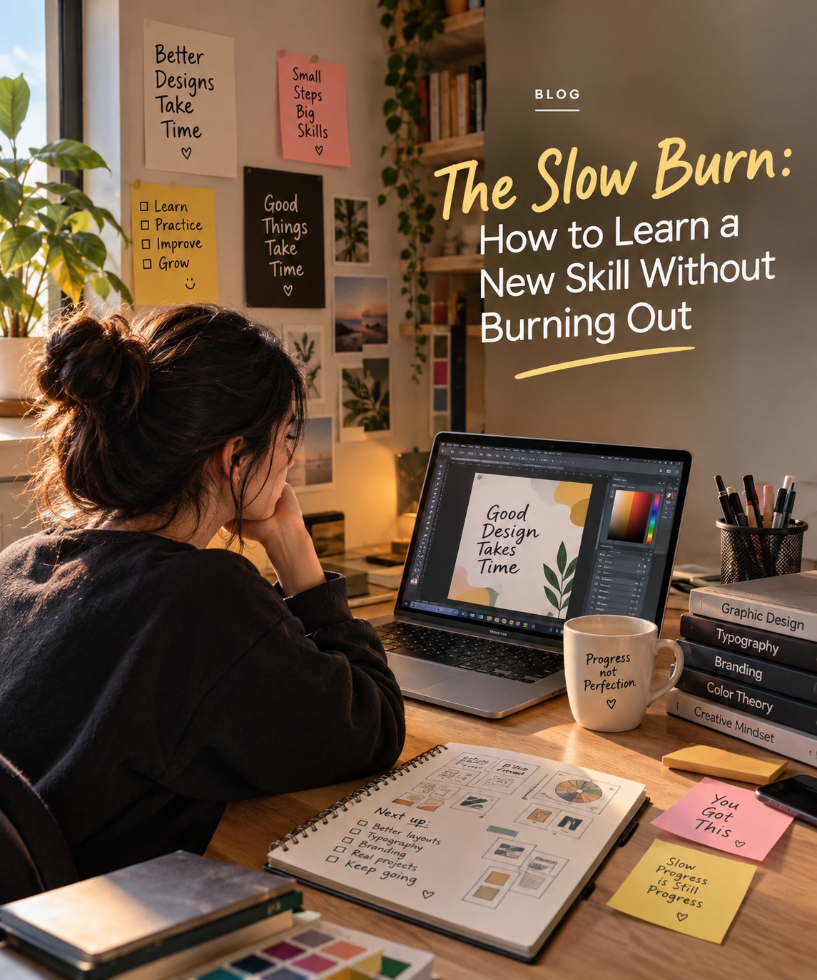 The Slow Burn: How to Learn a New Skill Without Burning Out