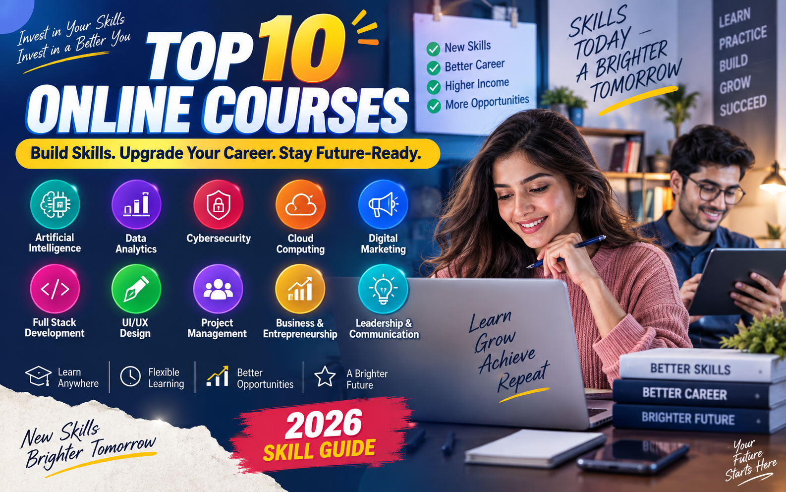 Top 10 Best Online Courses to Build High-Value Skills in 2026