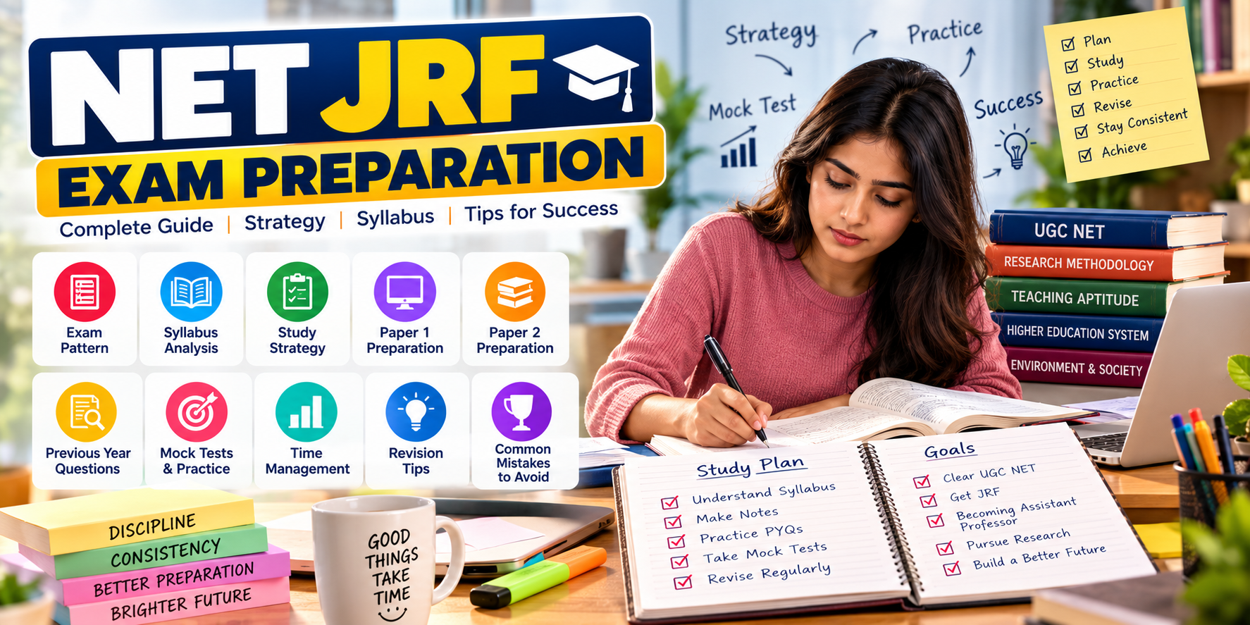 NET JRF Exam Preparation: Complete Guide to UGC NET and JRF Preparation
