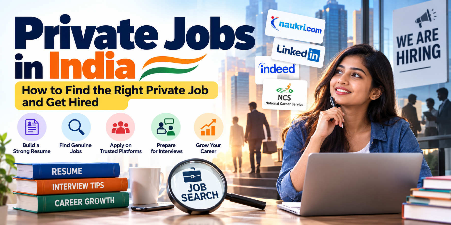 Private Jobs in India: How to Find the Right Private Job and Get Hired