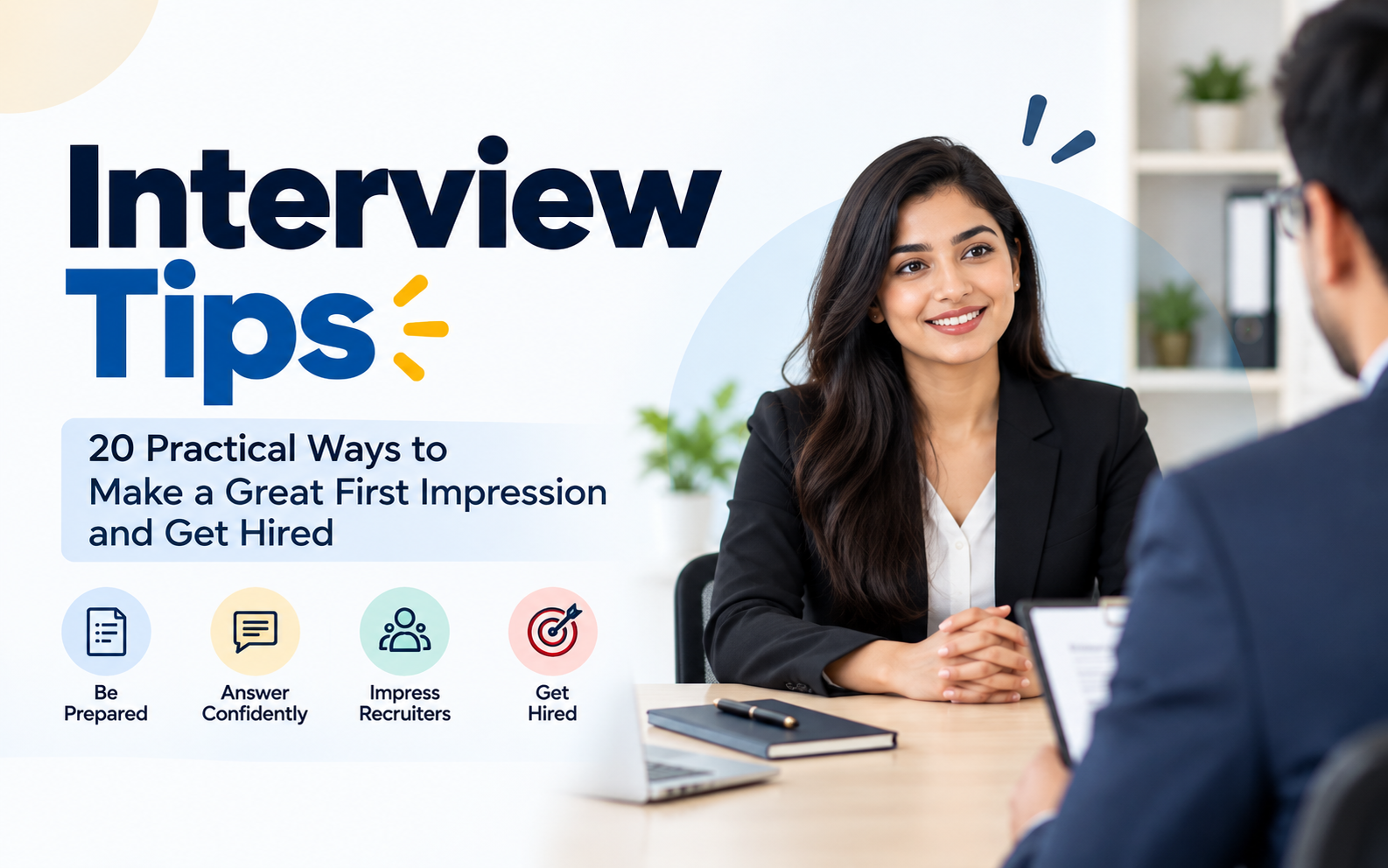 Interview Tips: 20 Practical Ways to Make a Great First Impression and Get Hired