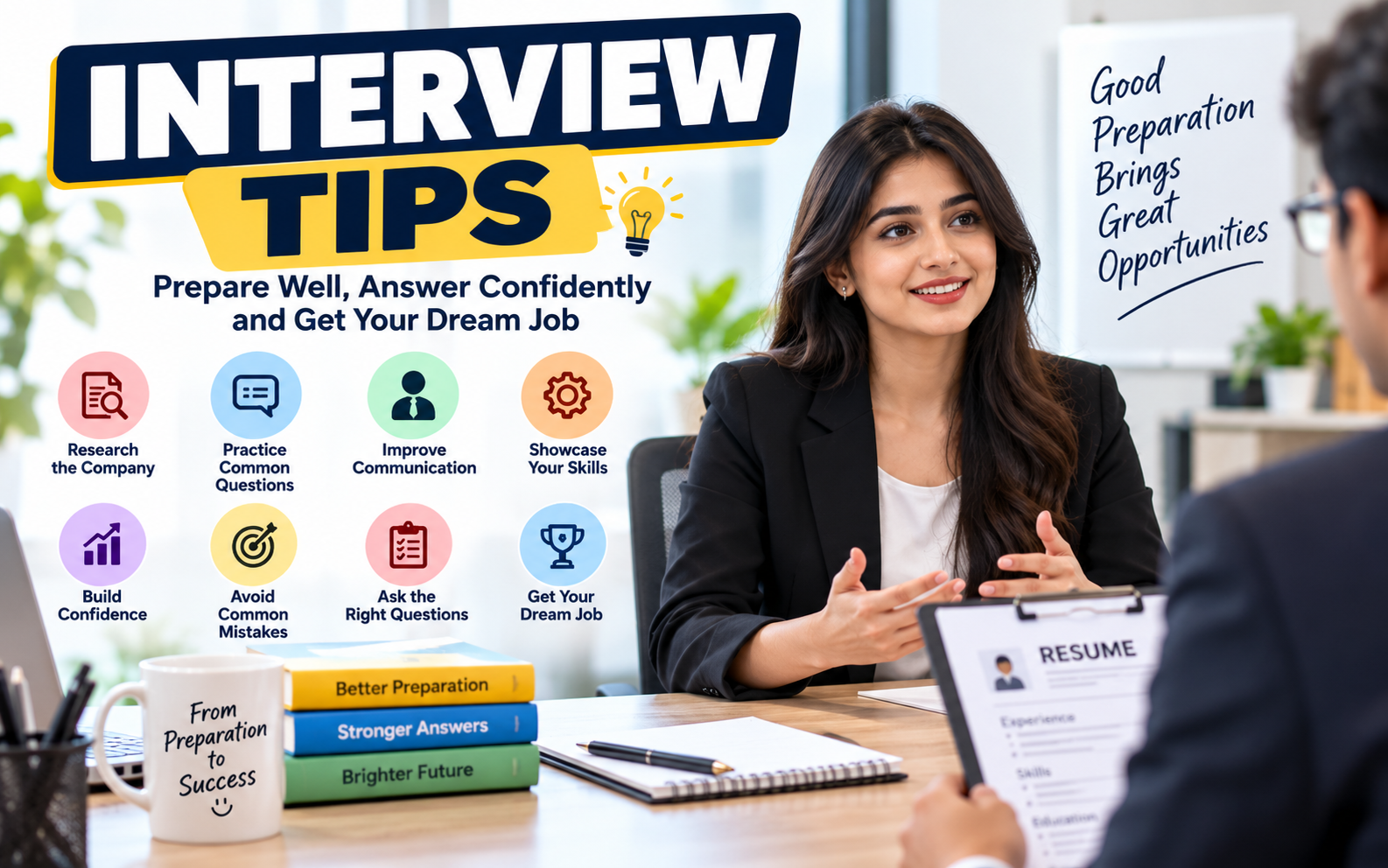 Interview Tips: How to Prepare, Answer Confidently and Get Your Dream Job